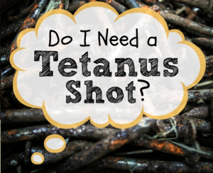 'Do I Need A Tetanus Shot?' thought bubble